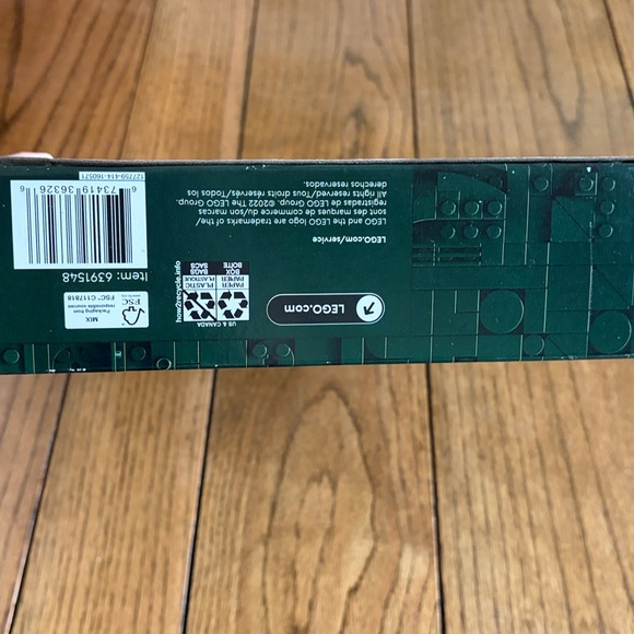 Lego Collection Botanique Orchid Building Set - White and Green - Picture 8 of 9